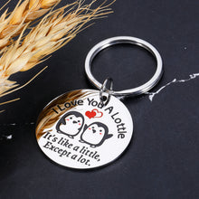 Load image into Gallery viewer, Valentines Day Gifts for Him Her, I Love You Gifts for Her Him Keychain for Boyfriend Husband from Girlfriend Wife, Engagement Christmas Anniversary Birthday Gifts for Men Women Romantic Couple Gifts