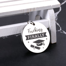 Load image into Gallery viewer, Funny 2022 Graduation Gifts for Him Her Senior 2022 Keychain for Men Women College Medical Law High School Graduation Gifts for Boys Girls Master Nurse Class of 2022 Graduate Gifts from Friend Mom Dad