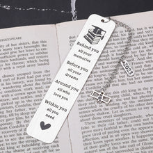 Load image into Gallery viewer, Class of 2023 Graduation Gifts for Her Him Inspirational Bookmark Medical High School College Graduation Gifts for Women Men Son Daughter Boys Girls 2023 Grad Gifts for Nurses Master Senior Students