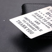 Load image into Gallery viewer, Boss Gifts Wallet Card Insert for Men Office, Employee Thank You Appreciation Gifts for Boss Mentor Leader, Boss Day Gifts for Boss Woman, Christmas Farewell Retirement Gifts for Women Men Coworker