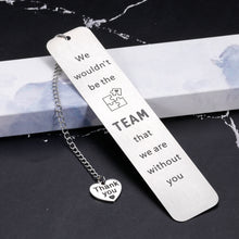 Load image into Gallery viewer, Team Employee Appreciation Gifts, Team Gifts for Employees, Employee Thank You Gifts Bookmark for Coworker Boss Leader Supervisor Manager Birthday Christmas Retirement Farewell Leaving Going Away Gift