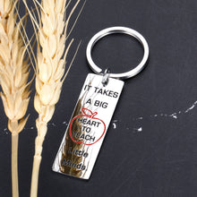 Load image into Gallery viewer, Teacher Gifts for Women Appreciation Keychain Montessori Gifts for Teachers Daycare Kindergarten Teacher Gifts Retirement Thank You Gifts End of Year Graduation Back to School Present