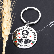 Load image into Gallery viewer, Valentines Day Gifts for Him Her Boyfriend Keychain The Office Merchandise for Fans Funny Gifts for Men Women Husband Birthday Gifts from Wife Girlfriend Fiance Fiancee Anniversary Presents
