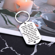 Load image into Gallery viewer, Recovery Gifts for Women Men Motivational Keychain from Depression Surgery Suicide Addiction Alcoholics Sobriety Presents for Cancer Survivor Warrior Fighter Graduation Birthday Competition Jewelry