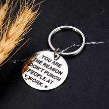 Load image into Gallery viewer, Employee Appreciation Gifts Thank You Gifts for Women Men Funny Keychain for Coworker Leaving Office Colleague Going Away Farewell Boss Day Gifts for Manager Leader Promotion Retirement Christmas Gift