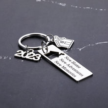 Load image into Gallery viewer, House Warming Gifts New Home, Housewarming Gifts for New house, 2023 New Home Gifts for Home, New Home Gifts for Friend Family Neighbors Coworker Couple Moving House Christmas Gifts New House Keychain