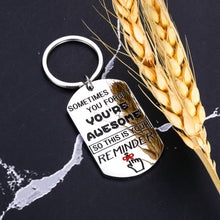 Load image into Gallery viewer, Inspirational Gifts for Women Funny Christmas Keychain Best Friend Gift for Birthday Anniversary Valentines Day Thank You Gift for Coworker Boss Graduation Present for Daughter Son from Dad Mom