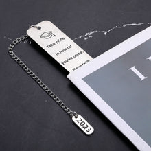 Load image into Gallery viewer, Class of 2023 Graduation Gifts for Her Him Bookmark Seniors 2023 Medical High School College Graduation Gifts for Son Daughter Boys Girls Inspirational 2023 Grad Gifts for Women Men Master Nurses PHD
