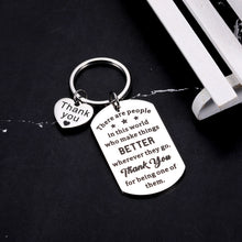 Load image into Gallery viewer, Employee Appreciation Gifts Keychain Thank You Gifts for Women Men Coworker Boss Manager Coach Teacher Appreciation Gifts for Women Coworker Leaving Farewell Retirement Boss Day Office Christmas Gifts