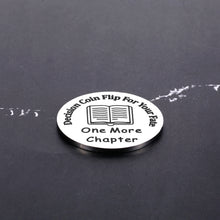 Load image into Gallery viewer, Funny Gifts Decision Coin for Book Lovers Stocking Stuffers for Teens Boys Girls Gift Ideas Stocking Stuffers for Women Men Christmas Gifts for Friends Bookworm Reader Student Coworker Reading Gifts