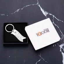 Load image into Gallery viewer, Valentines Day Gifts Keychain Inspirational Gifts for Women Teens Girls Inspiring Key Chains for Daughter Best Friends Birthday Graduation Jewelry RBG Quote Fight For The Things You Care About