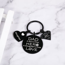 Load image into Gallery viewer, Fathers Day Gift from Daughter Son Wife, Dad Birthday Gifts from Daughter Son, Daddy to Be Gift Keychain for Men, Gifts for New Dads Stepdad from Kids, Valentines Christmas Gifts for Dad to Be Husband