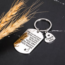 Load image into Gallery viewer, Christmas Gifts for Coworker Gifts for Women Men Thank You Keychain for Colleagues Boss Friends Going Away Gift for Coworker Leaving Birthday Retirement Goodbye Farewell Gifts Female Male Inspirational