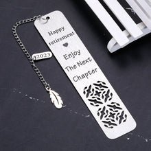 Load image into Gallery viewer, Retirement Gifts for Women Men 2023 Happy Retirement Bookmark Gifts for Coworkers Colleague Senior Employee Appreciation Gifts for Retired Teacher Nurse Coach Going Away Leaving Gift for Coworker Boss