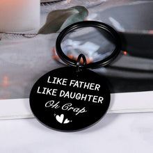 Load image into Gallery viewer, Funny Dad Gifts for Fathers Day for Dad Husbands from Kids Wife Daughter Keychain for Men, Stepdad Dad Birthday Gift from Daughter, New Dad Daddy Gifts from Wife, Dad Valentines Christmas Gifts