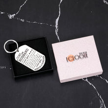 Load image into Gallery viewer, Valentines Day Gifts for Him Husband Gifts from Wife I Love You Keychain for Men Anniversary Engagement Christmas Wedding Birthday Gifts for Hubby Fiance Groom from Wifey Bride Fiancee Sentimental