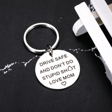 Load image into Gallery viewer, Funny Keychain Birthday Christmas Gifts for Teen Girls Boys Daughter Son from Mom Stocking Stuffers Gifts for Women Kids Adult Gag Gifts for Men Friends Valentines Graduation Don't Do Stupid Keyring