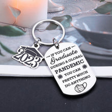 Load image into Gallery viewer, Funny Class of 2023 Graduation Gifts for Women Men Keychain 2023 Seniors High School College Graduation Gifts for Son Daughter Boys Girls Inspirational 2023 Grad Gifts for Her Him PHD Graduation Gifts