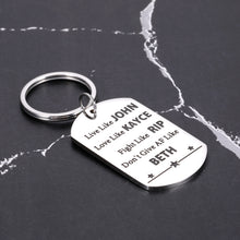 Load image into Gallery viewer, Inspirational Gifts Keychain Yellowstone National Park TV Show Keepsake for Women Men Yellowstone Lovers Fans Birthday Graduation Christmas Valentines Day Gifts for Him Her Friends BFF Keyring