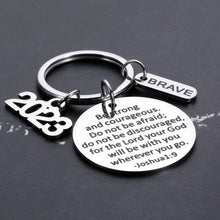 Load image into Gallery viewer, 2023 Graduation Gifts for Her Him High School College Graduation Gifts for Her Him Son Daughter Graduation Class of 2023 Gifts for Women Men Girls Boys Graduation Party Supplies Keychain Inspirational