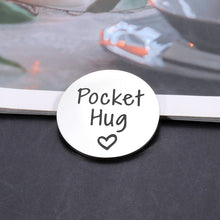 Load image into Gallery viewer, Pocket Hug Token Inspirational Gifts for Women Men Teen Boys Girl Gift Ideas for Daughter Son Back to School Birthday Graduation Gifts for Her Him Friend Christmas Valentines Gifts for Him Her Friends