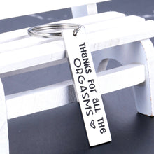 Load image into Gallery viewer, Funny Gag Gifts for Men Keychain for Boyfriend Christmas Presents for Women Lover Couple Wedding Anniversary Jewelry for Him Husband Hubby from Wife Girlfriend Valentine Birthday Gifts