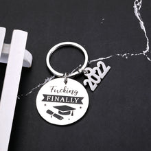 Load image into Gallery viewer, Funny 2022 Graduation Gifts for Him Her Senior 2022 Keychain for Men Women College Medical Law High School Graduation Gifts for Boys Girls Master Nurse Class of 2022 Graduate Gifts from Friend Mom Dad