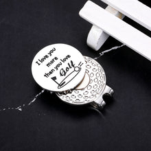 Load image into Gallery viewer, Golf Gifts for Men Golf Lovers Stocking Stuffers for Men Christmas Gifts for Boyfriend Husband Valentines Day Gifts for Men Anniversary Engagement Wedding Gifts from Wife Girlfriend, Hat Clip