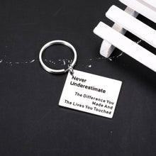 Load image into Gallery viewer, Inspirational Keychain Gifts for Women Men, Work Gifts for Coworker Employees Bulk, Boss Day Thank You Gifts for Women, Christmas Going Away Retirement Gifts for Men Women Friends Nurse Teacher Gifts