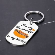 Load image into Gallery viewer, Funny Couple Gifts for Men Boyfriend Valentines Day Gifts for Him Her Keychain for Boyfriend Husband from Girlfriend Wife Anniversary Engagement Wedding Birthday Gift for Men Women Lover Gifts for Him