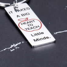 Load image into Gallery viewer, Teacher Gifts for Women Appreciation Keychain Montessori Gifts for Teachers Daycare Kindergarten Teacher Gifts Retirement Thank You Gifts End of Year Graduation Back to School Present