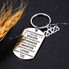 Load image into Gallery viewer, Class of 2023 Graduation Gifts for Him Her Inspirational Keychain Medical High School College Graduation Gifts for Women Men Nurses Master Students Boys Girls Son Daughter 2023 Senior Party Grad Gifts