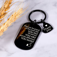 Load image into Gallery viewer, Coworker Gifts for Women Men Thank You Keychain for Colleagues Boss Teacher Friends Going Away Gifts for Coworker Leaving Christmas Goodbye Birthday Retirement Farewell Gifts Female Male Inspirational