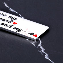 Load image into Gallery viewer, Boyfriend Christmas Gifs for Men Valentines Day Keychain for Husband Anniversary for Him Engagement Wedding Present for Couples You Have My Heart Birthday Jewelry