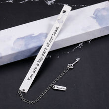Load image into Gallery viewer, Office Thank You Gifts Bookmark for Women Men Work Gifts for Employees Coworker Boss Friends Supervisor Coach Team Retirement Farewell Leaving Going Away Appreciation Gift Boss Day Birthday Christmas