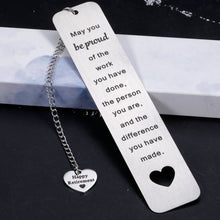 Load image into Gallery viewer, Happy Retirement Gifts for Men Women 2022 Bookmark Retirement Appreciation Gifts for Boss Teacher Leader Nurse Coworker Going Away Leaving Gift for Retired Employee Colleague Friend Boss Day Christmas
