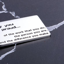 Load image into Gallery viewer, Employee Appreciation Gift for Coworker Boss Thank You Keychain for Friends Volunteer Coach Mentor Women Men Christmas Birthday Retirement Jewelry Colleague Leaving Goodbye Going Away Farewell Gifts