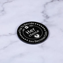 Load image into Gallery viewer, Valentines Day Gifts for Him Her Couple Naughty Gifts for Boyfriend Husband Girlfriend Wife Engagement Christmas Anniversary Birthday Gifts for Men Women Bridal Shower Gift Decision Maker Double-Sided