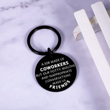 Load image into Gallery viewer, Appreciation Gifts for Coworkers Employee Appreciation Gifts Funny Keychain for Coworker Leaving Going Away Retirement Farewell Gift Funny Thank You Gifts for Women Men Office Gifts for Coworkers
