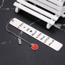 Load image into Gallery viewer, Thank You Gifts for Teacher Gifts for Women Men Bookmark with Chain 2022 for Book Lovers Teacher Appreciation Gifts for Him Her Valentines Day Retirement Birthday Graduation Present from Student
