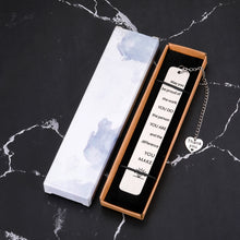 Load image into Gallery viewer, Coworker Gifts for Women Men Thank You Bookmark with Chain for Book Lovers Colleagues Boss Friends Going Away Gift for Coworker Leaving Birthday Retirement Farewell Gifts Female Male Inspirational