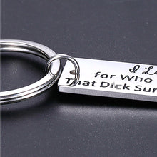 Load image into Gallery viewer, Funny Gifts Couple Lover Keychain for Husband Boyfriend Men Great Present That A for Fiance Hubby Birthday Wedding Anniversary Valentines Day Christmas Gag Pendant