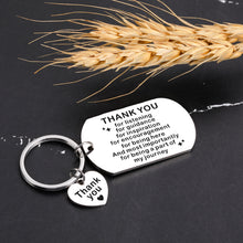 Load image into Gallery viewer, Mentor Boss Thank You Gifts Bulk for Men Women Keychain Appreciation Gifts for Women Men Coworkers Boss Day Christmas Birthday Farewell Retirement Going Away Work Gifts for Women Friends Employees