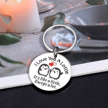 Load image into Gallery viewer, Valentines Day Gifts for Him Her, I Love You Gifts for Her Him Keychain for Boyfriend Husband from Girlfriend Wife, Engagement Christmas Anniversary Birthday Gifts for Men Women Romantic Couple Gifts