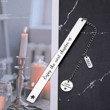 Load image into Gallery viewer, Enjoy the Next Chapter Bookmark Happy Retirement Gifts for Women Men 2022 Best Retirement Gifts for Teacher Coworker Boss Lady Coach Nurses, Retirement Gifts for Friends Family, Thank You Retired Gift