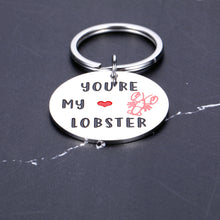 Load image into Gallery viewer, You’re My Lobster Keychain Friends TV Show Merchandise Best Friend Gift for Men Women Gift for Boyfriend Girlfriend BFF Besties Back to School Graduation Presents Birthday Christmas Jewelry