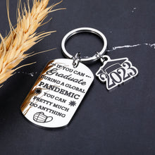 Load image into Gallery viewer, Funny Class of 2023 Graduation Gifts for Women Men Keychain 2023 Seniors High School College Graduation Gifts for Son Daughter Boys Girls Inspirational 2023 Grad Gifts for Her Him PHD Graduation Gifts