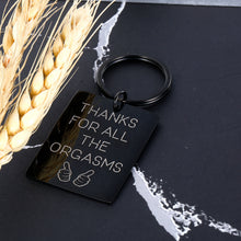 Load image into Gallery viewer, Funny Christmas Gifts Keychain for Boyfriend Husband Couples Gifts from Lover Wife Girlfriend Key Chains for Men Women Anniversary Valentine’s Day Birthday Thanksgiving Jewelry