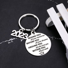 Load image into Gallery viewer, 2023 Graduation Gifts for Him Her Keychain Christmas Ornament Medical High School College Graduation Gifts for Son Daughter Women Men Nurse 2023 Grad Gifts for Women Men Friends Master Senior Students