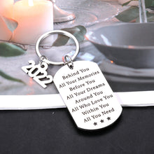 Load image into Gallery viewer, Graduation Gifts for Her Him 2022, Graduation Keychain 2022 College Medical High School Graduation Gifts for Boys Girls Master Nurse, Senior 2022 keychain, Inspirational Class of 2022 Graduate Gifts